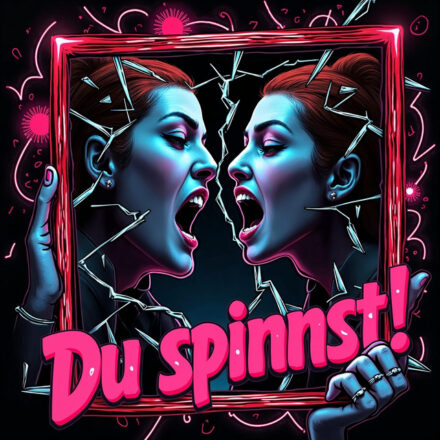 Du spinnst!